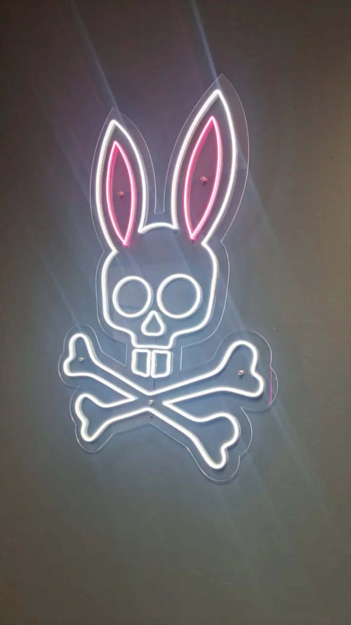 psycho-bunny-south-africa-canal-walk-lumo-sign Psycho Bunny Canal Walk store interior lumo sign